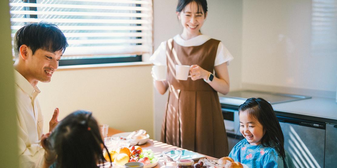 画像：暮らすように泊まる